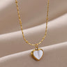 Daily Chicha Gold Heart Necklace — Non-Fading Elegance, Every Day