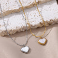 Daily Chicha Gold Heart Necklace — Non-Fading Elegance, Every Day